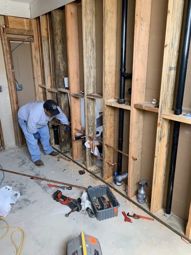 Commercial rough-in plumbing for Gas Line Repair in Wellington Hill